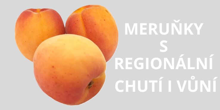 Meruňky s regionální chuťí